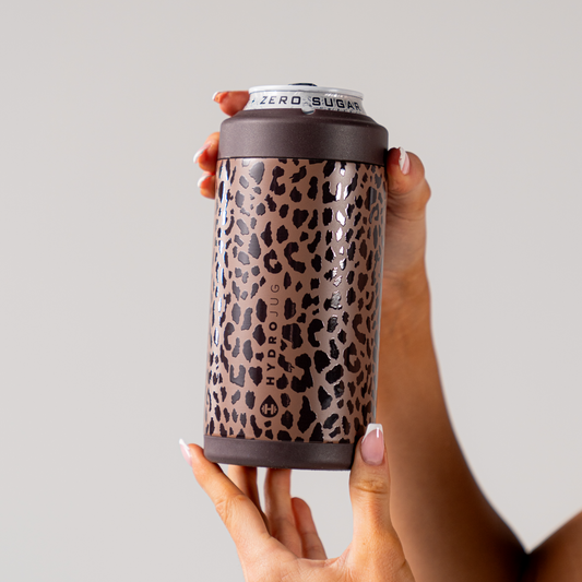 Can Cooler (16Oz) - Brown Leopard - US 8625